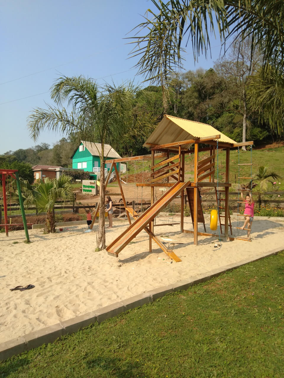 Playground e área verde